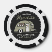 Camping Poker Chips – Making Memories One Campsite (Achterkant)