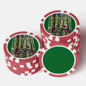 Camping Poker Kaarten Poker Chips (Opstapeling)