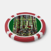 Camping Poker Kaarten Poker Chips (Enkel)