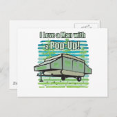 Camping PopUp Briefkaart (Voorkant / Achterkant)