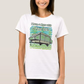 Camping PopUp Camping Puns T-shirt (Voorkant)