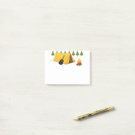 Camping Post-it® Notes (Op bureau)