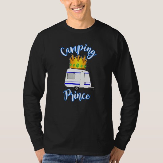 Camping Prince Rv Crown T-shirt (Voorkant)
