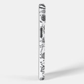 Camping print patroon collage Case-Mate iPhone case (Achterkant / Rechts)