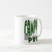 Camping pro print voor hem - professionele camper koffiemok (Voorkant rechts)