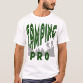 Camping pro - professionele camper mannelijk t-shirt (Voorkant)