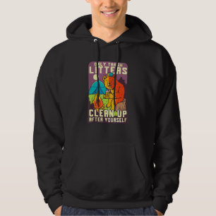 Camping Pun Beer Alleen vuilnisbakken Campfire out Hoodie