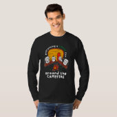 Camping Pun Smore Fun omringd door de kampvuur Mar T-shirt (Voorkant volledig)