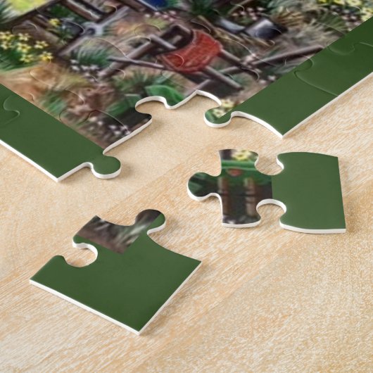Camping Puzzle Legpuzzel (Zijkant)