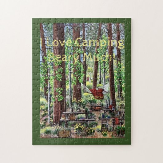 Camping Puzzle Legpuzzel (Verticaal)