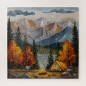 Camping Puzzle Legpuzzel (Verticaal)