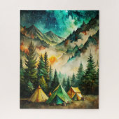 Camping Puzzle Legpuzzel (Verticaal)