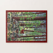 Camping Puzzle Red Legpuzzel (Horizontaal)