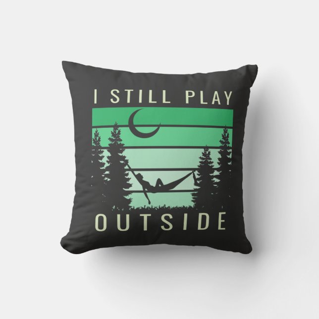 Camping Quote Vakantie Kussen (Voorkant)