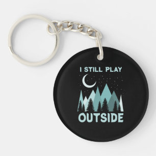 Camping Quote Vakantie Sleutelhanger