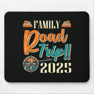 Camping Reizen Passende Familie Roadtrip 2025  Muismat