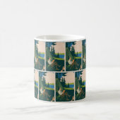 Camping Retreat: Vader en zoon aan de rivier Magische Mok (Center)