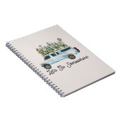 Camping Road Trip Quote Laten we ergens heen gaan Notitieboek (Rechterzijde)