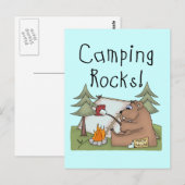 Camping Rocks Briefkaart (Voorkant / Achterkant)
