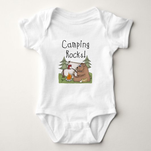 Camping Rocks Romper (Voorkant)