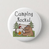 Camping Rocks Ronde Button 5,7 Cm (Voorkant)