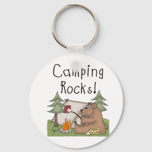 Camping Rocks Sleutelhanger