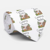 Camping Rocks Stropdas (Opgerold)