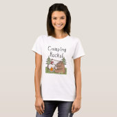 Camping Rocks T-shirt (Voorkant volledig)