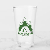 Camping Rocky Mountain Glas (Voorkant)