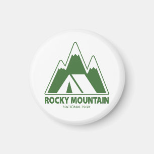 Camping Rocky Mountain Magneet