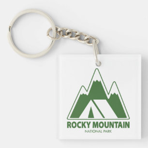 Camping Rocky Mountain Sleutelhanger