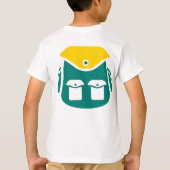 Camping Rugzak Grafisch T-shirt (Achterkant)