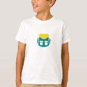 Camping Rugzak Grafisch T-shirt (Voorkant)