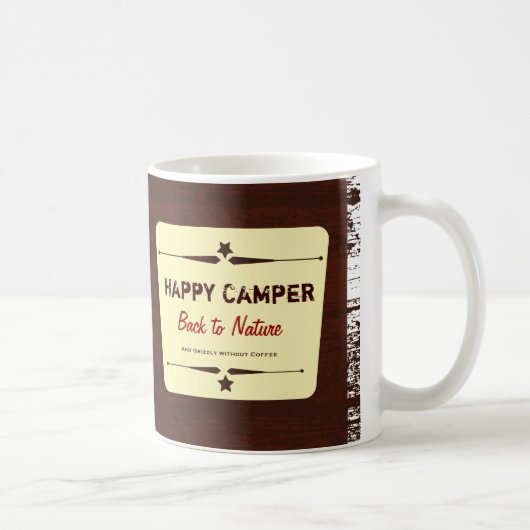 Camping Rustic Western Koffiemok (Rechts)