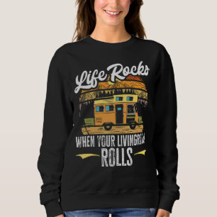 Camping RV Life rockt wanneer de woonkamer rolt ca Trui
