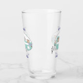 Camping RV Trailer Camper Beer Pint Drink Glas (Links)