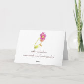 Camping Scene Happy Birthday Kaart (Achterkant)