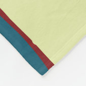 Camping scene, naadloos patroon fleece deken (Hoek)
