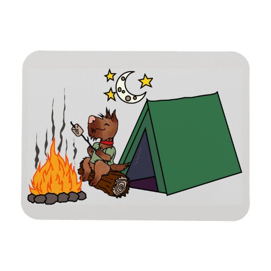 Camping Schot Magneet (Horizontaal)