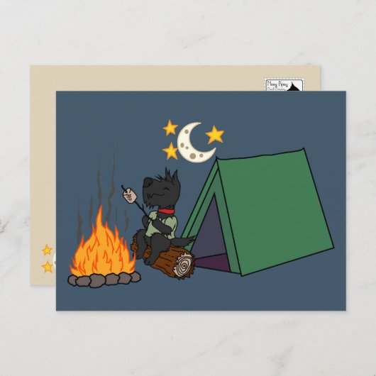 Camping Scott: Briefkaart (Voorkant / Achterkant)