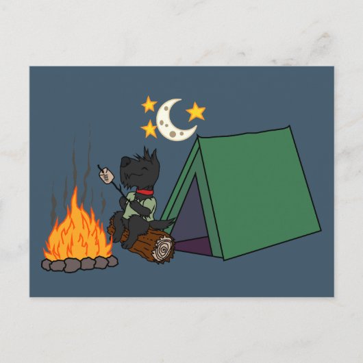 Camping Scott: Briefkaart (Voorkant)