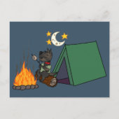 Camping Scottie - Brindle Briefkaart (Voorkant)