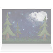 Camping Scout Girl met Raccoon en Opossum (Binnen Horizontaal (Boven))