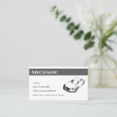 camping services editable card visitekaartje (Staand voorkant)