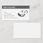 camping services editable card visitekaartje (Voorkant / Achterkant)