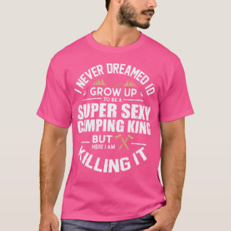 Camping Shirt Mannen Camper RV Camping Vakantie Ca