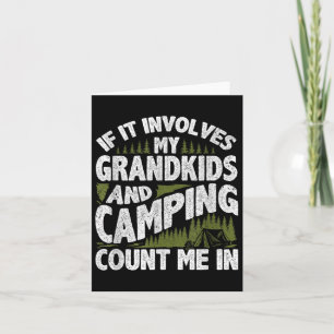 Camping Shirt Opa Camper RV Camping Vakantie G Kaart