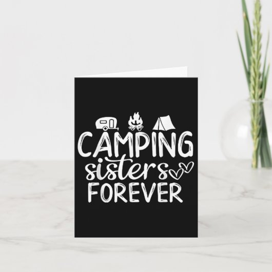 Camping Sisters Forever Kaart (Voorkant)