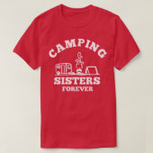 Camping Sisters Forever T-shirt (Design voorkant)
