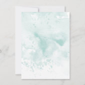 Camping Sleepover Party Dank u kaart (Achterkant)